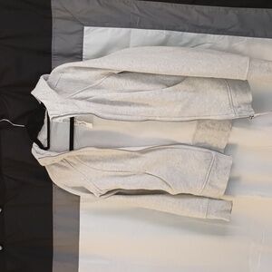 Lululemon full zip scuba hoodie - grey